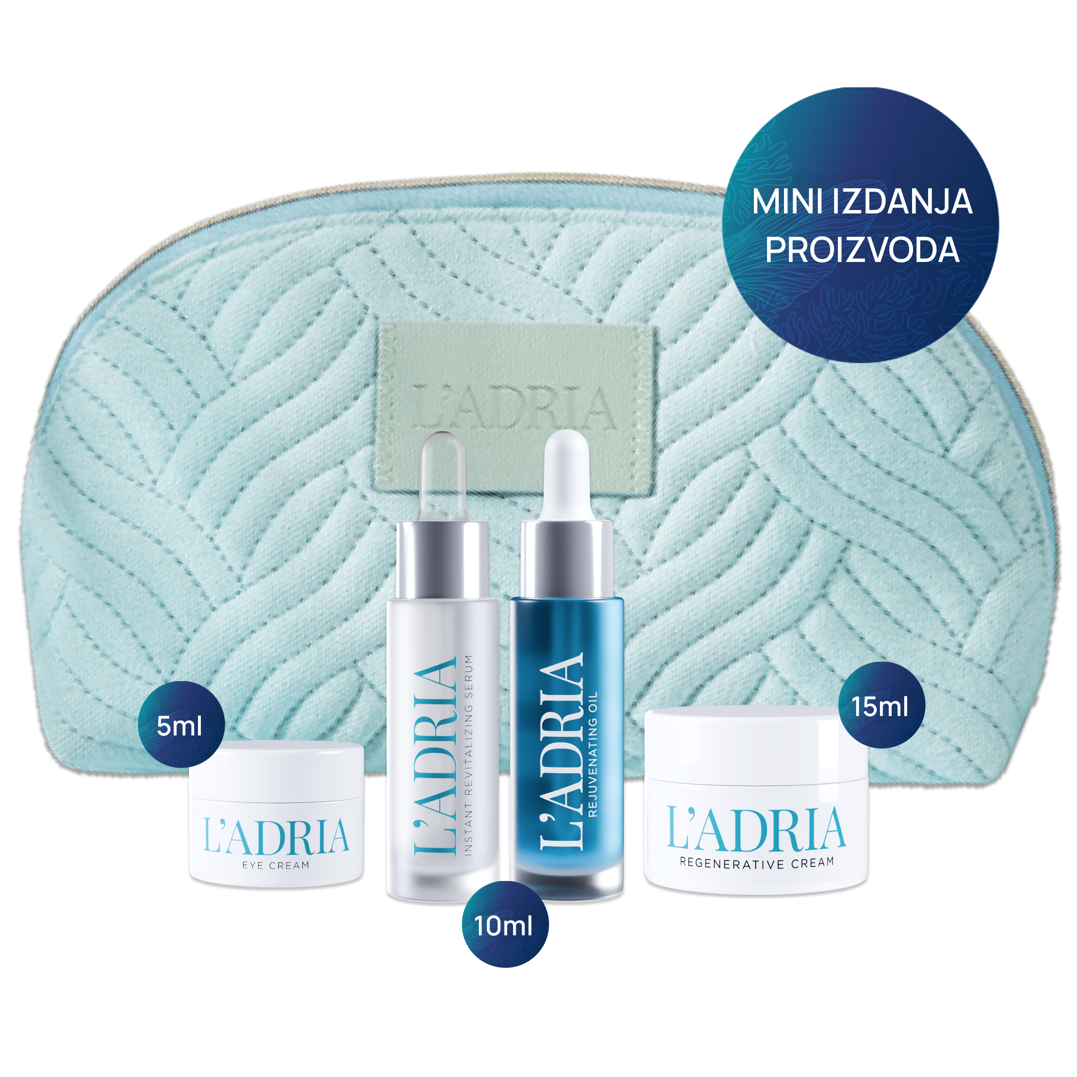 L’ADRIA Travel Essentials za suhu kožu